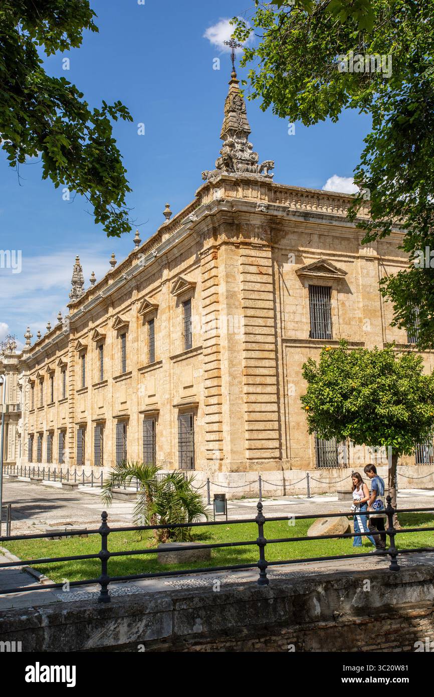 carmen tobacco factory seville Spain Royal Factory, Real Fabrica de Tabacos, Sevilla, now University of Seville. Where made her cigars or cigarettes Stock Photo Royal Tobacco Factory, Seville  Carmen cigar factory hi-res stock