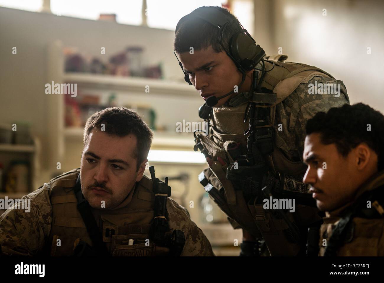 Warfare (2025) Michael Gandolfini D’Pharaoh Woon-A-Tai Adain Bradley ...