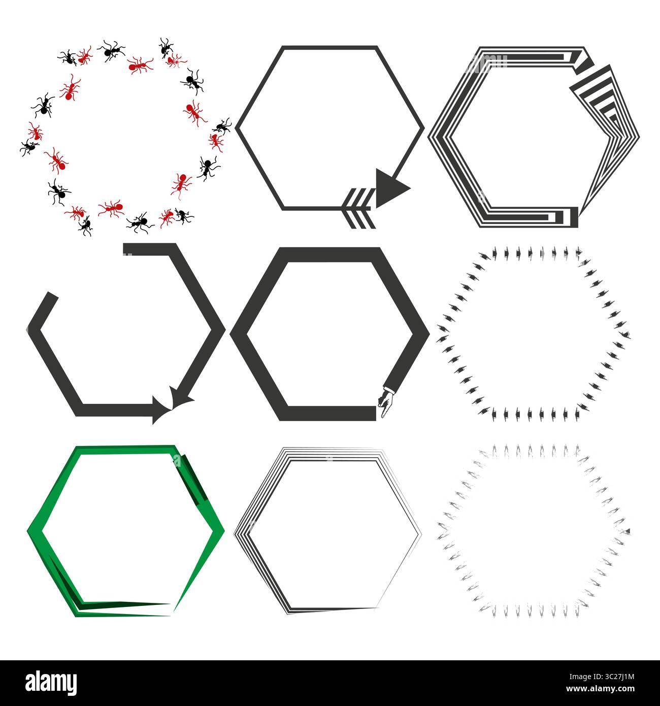 Ant polygon hi-res stock photography and images - Alamy