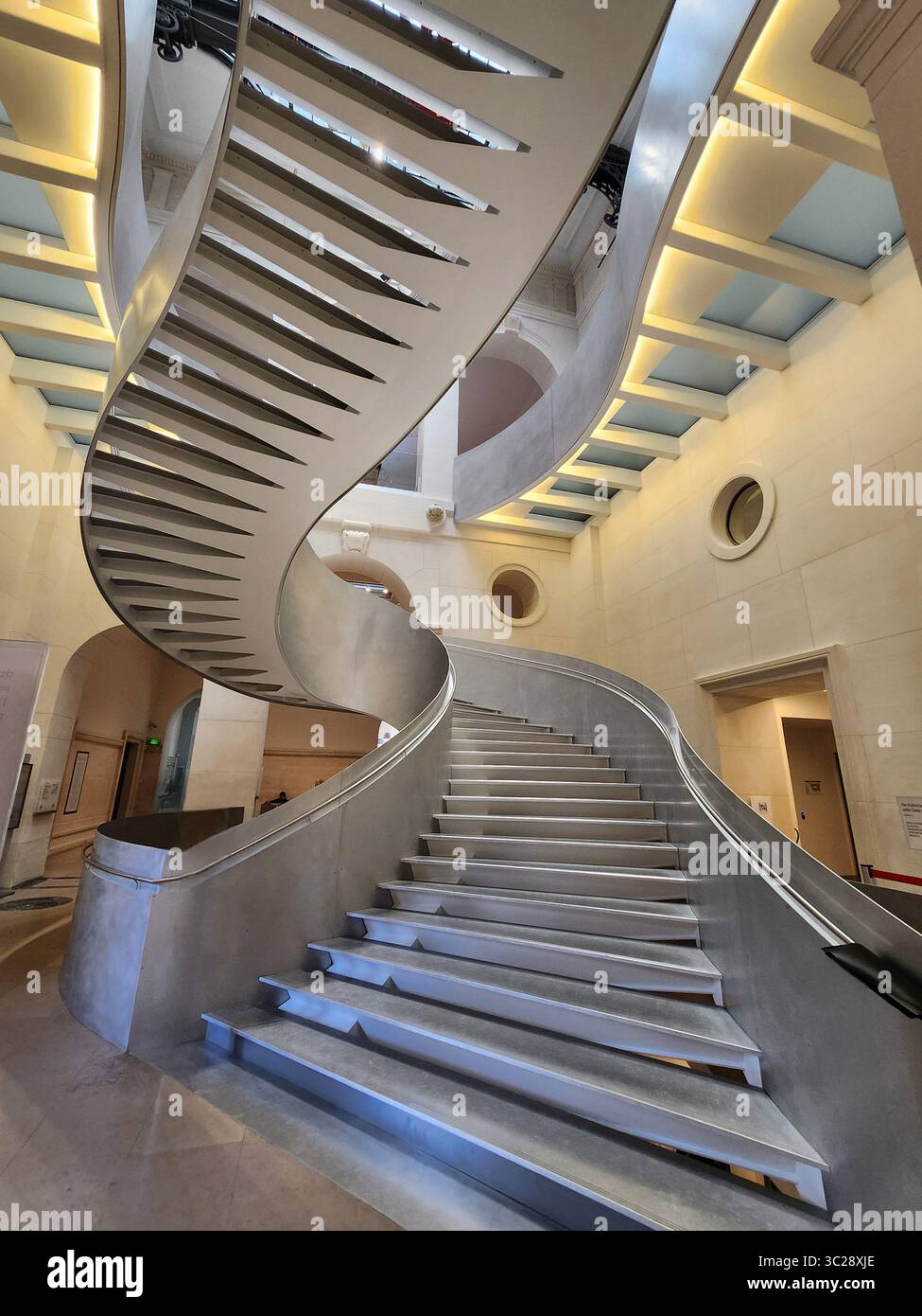 architectural stairs Stock Photo