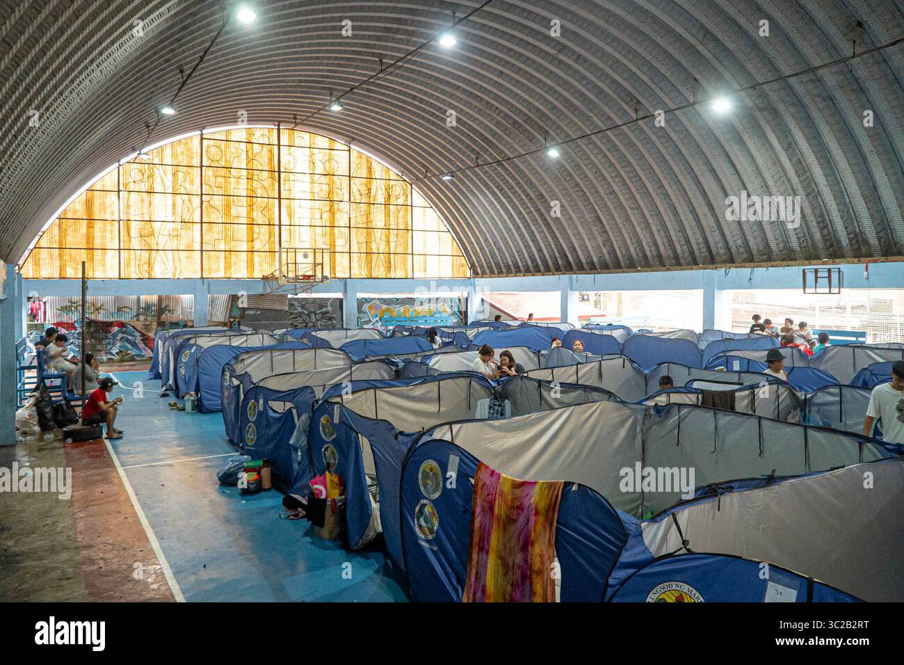 Tents recede hi-res stock photography and images - Alamy