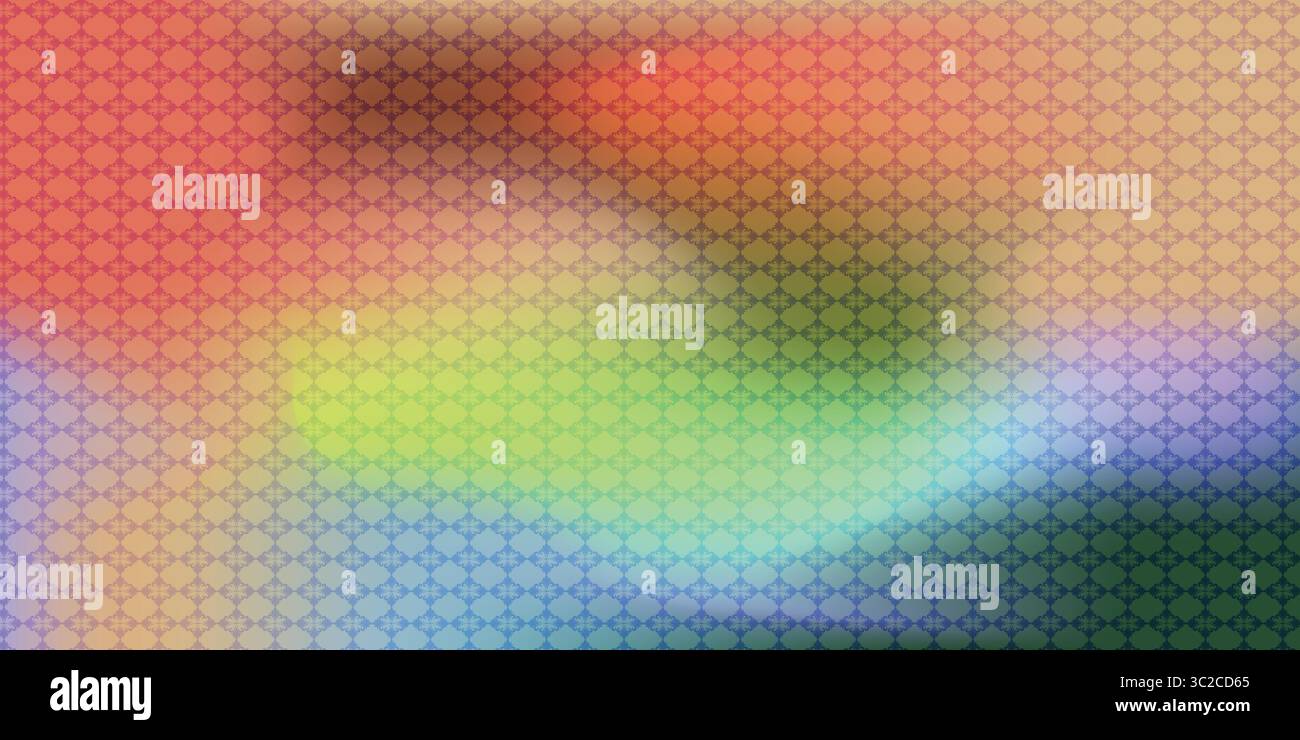 Rainbow gradient geometric pattern background abstract Stock Vector