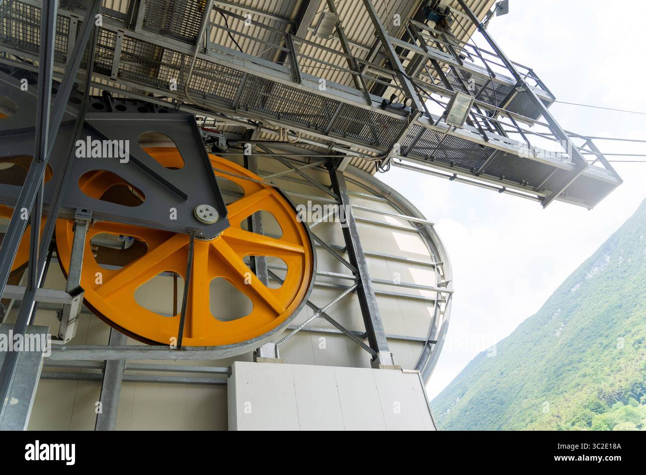 Malcesine, Lake Garda, Italy 20 July 2025: Close-up of the drive ...