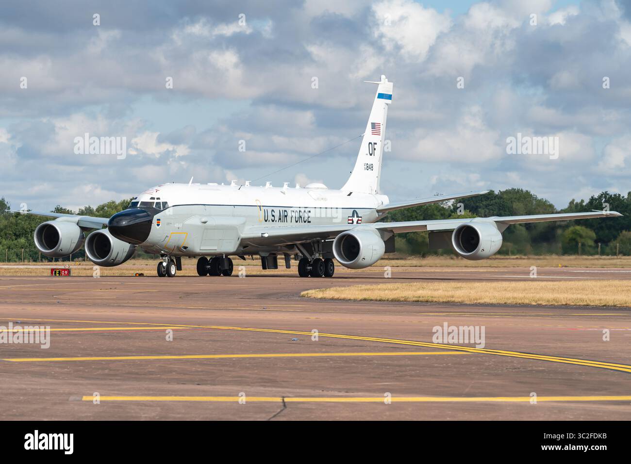 The Boeing RC-135 reconnaissance aircraft of the United States Air ...