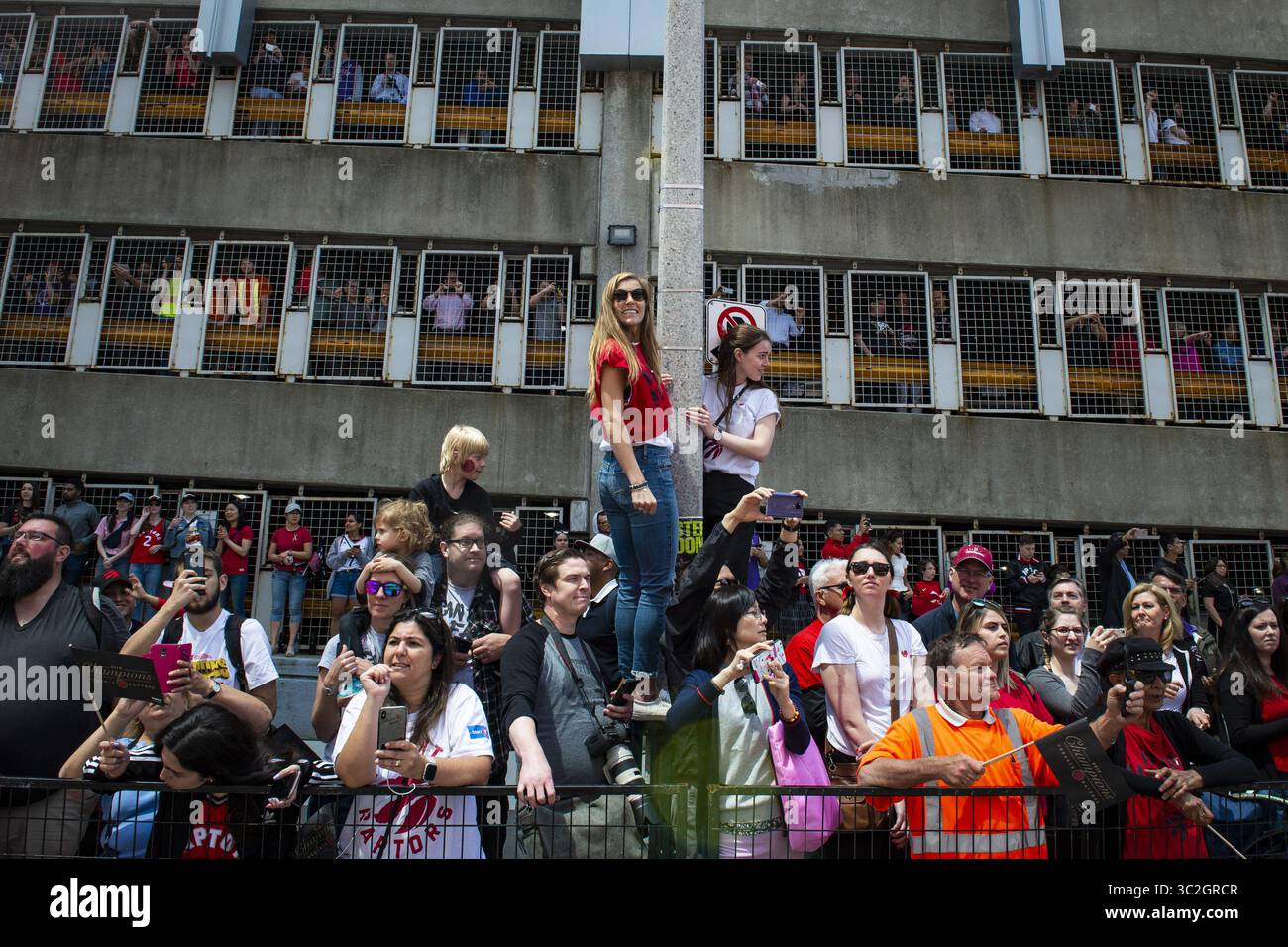 Azuma Nba June 17, 2019 - Toronto, Ontario, Canada - Toronto Raptors' fans watch ...