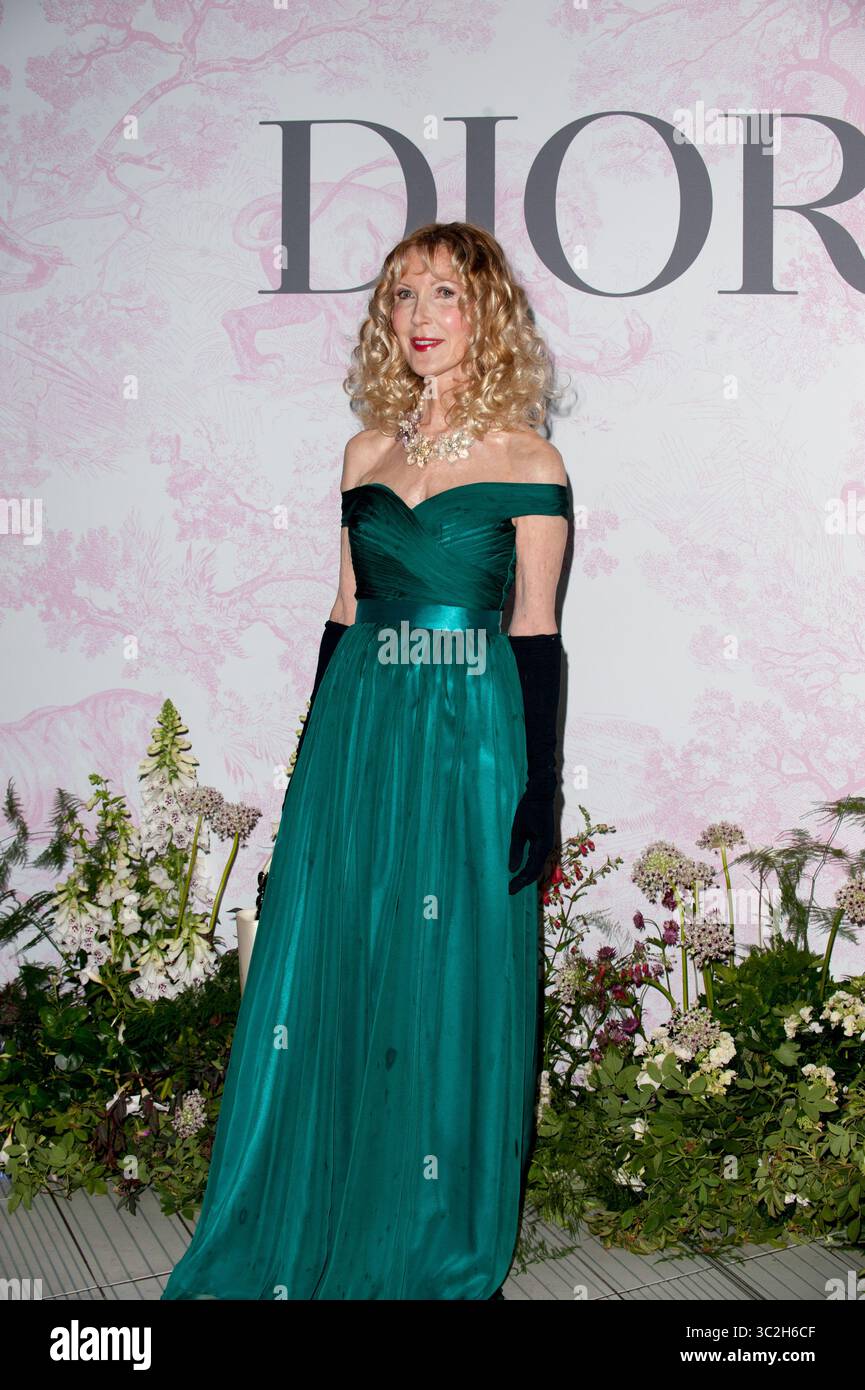 June 19, 2019 - London, United Kingdom - Basia Briggs, Seen arriving for the V&A Summer Party, at the Victoria and Albert Museum, (Credit Image: © Terry Scott/SOPA Images via ZUMA Wire) Stock Photo