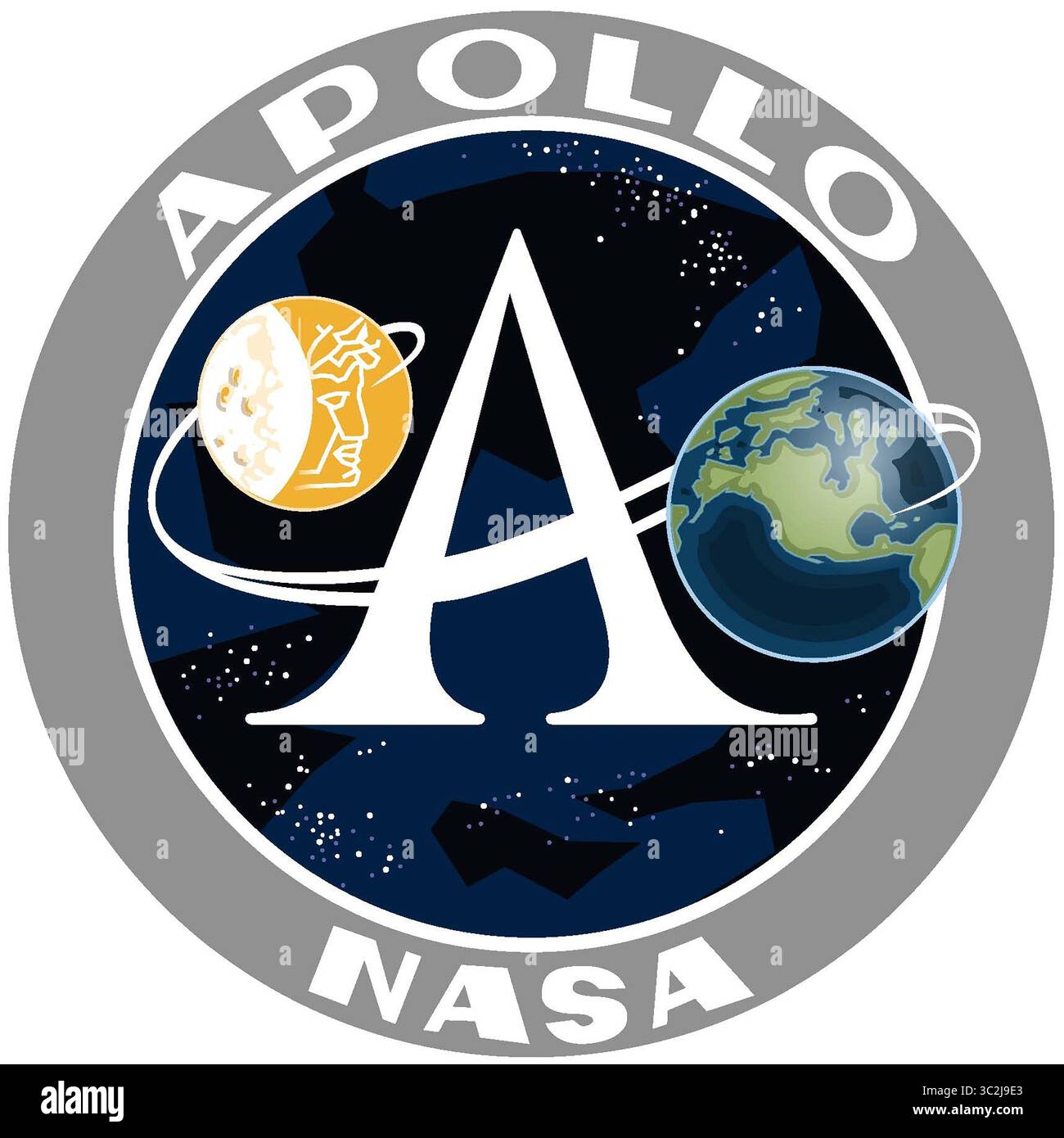 Project Apollo Sign February 26, 1966, Cape Canaveral, Florida, USA: The NASA Apollo ...