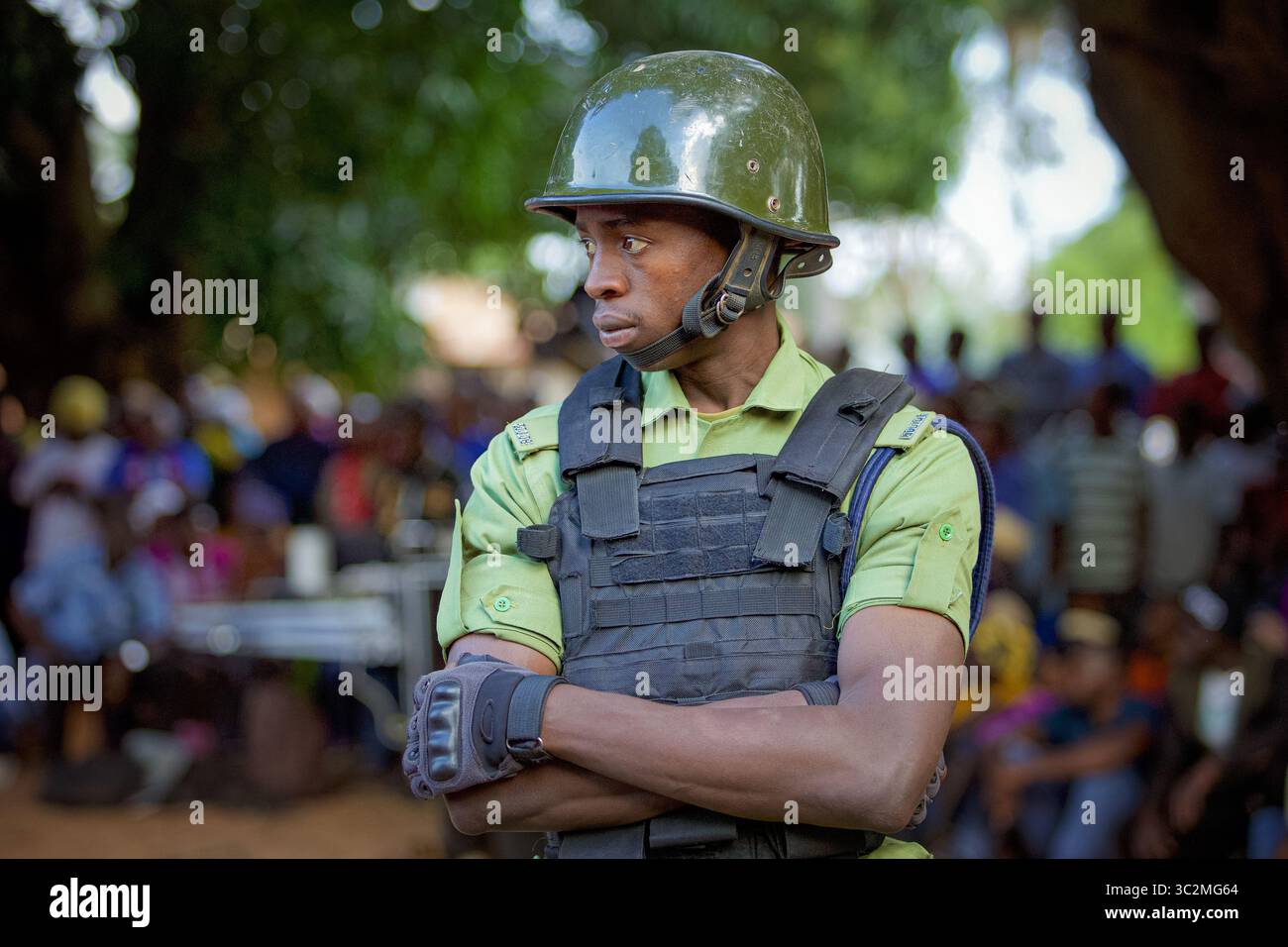 Police During Rally Police watch during 2025 hi-res stock photography and images - Alamy