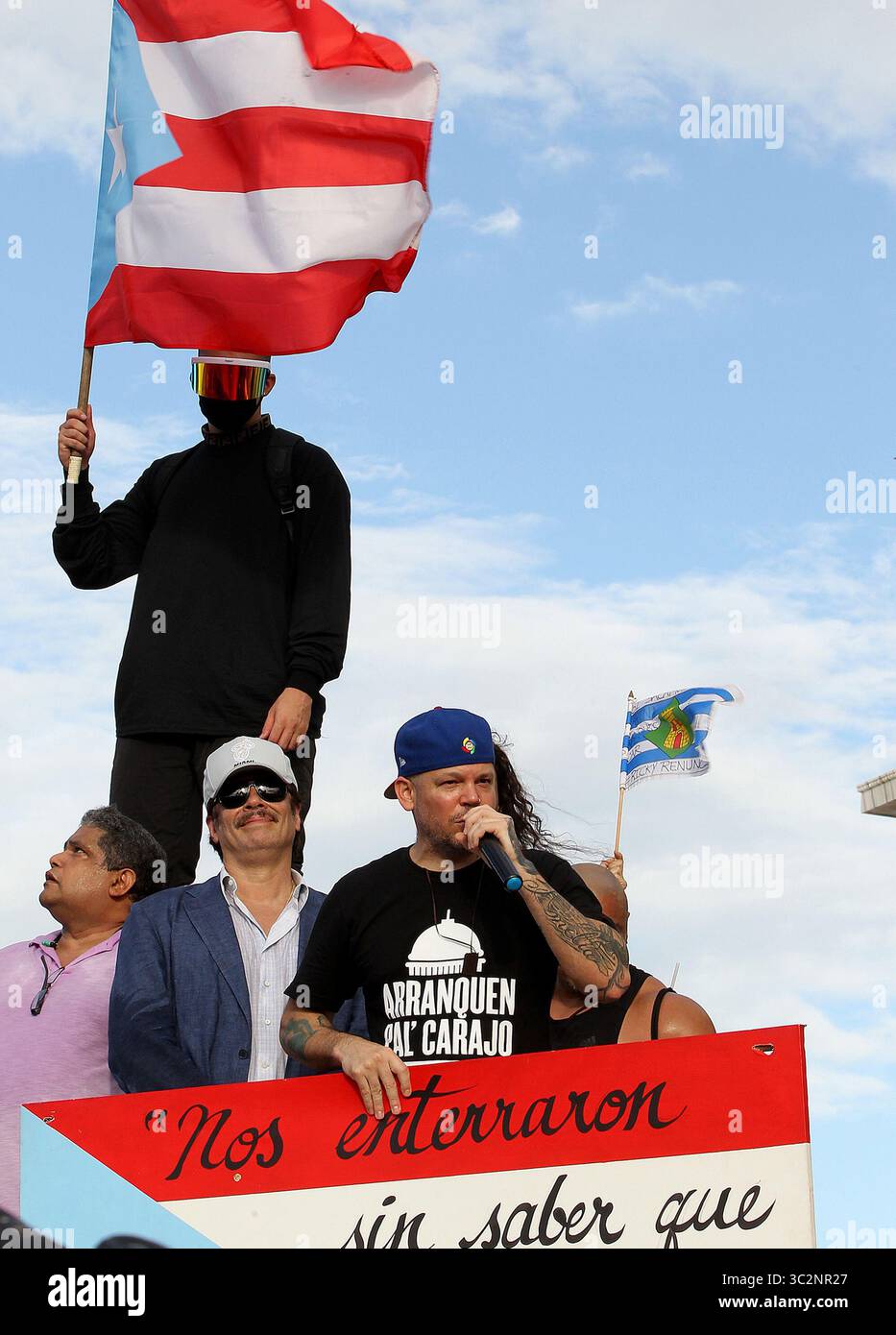 Portrico Rapper July 17, 2019 - San Juan, Puerto Rico - Puerto Rican rapper Rene Juan ...