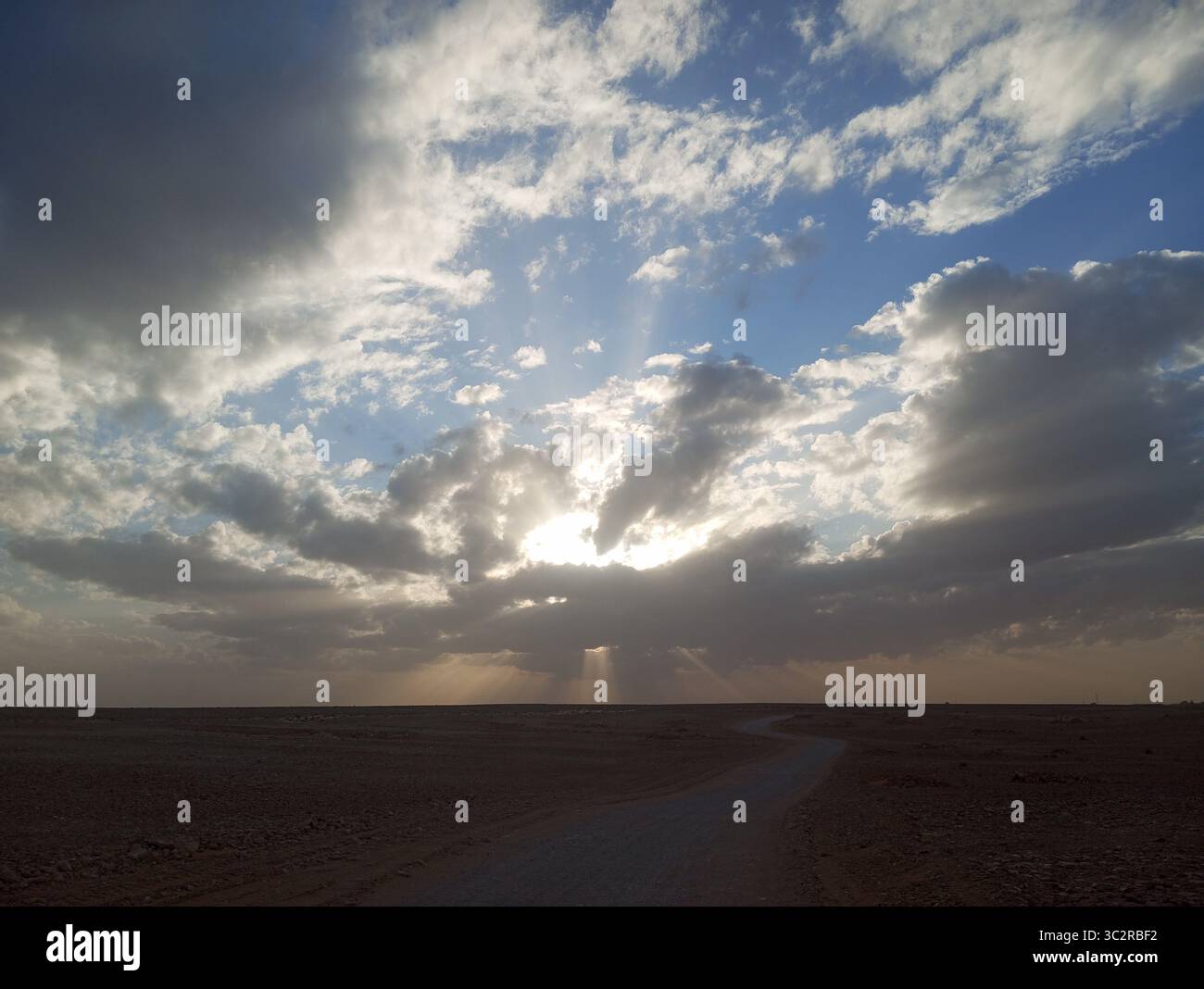 In the golden expanse of the Sahara, every grain of sand tells an ancient story. El Méniaa, a hidden gem of Algeria, reminds us of the wild beauty and - Smartphone Captured Stock Image
