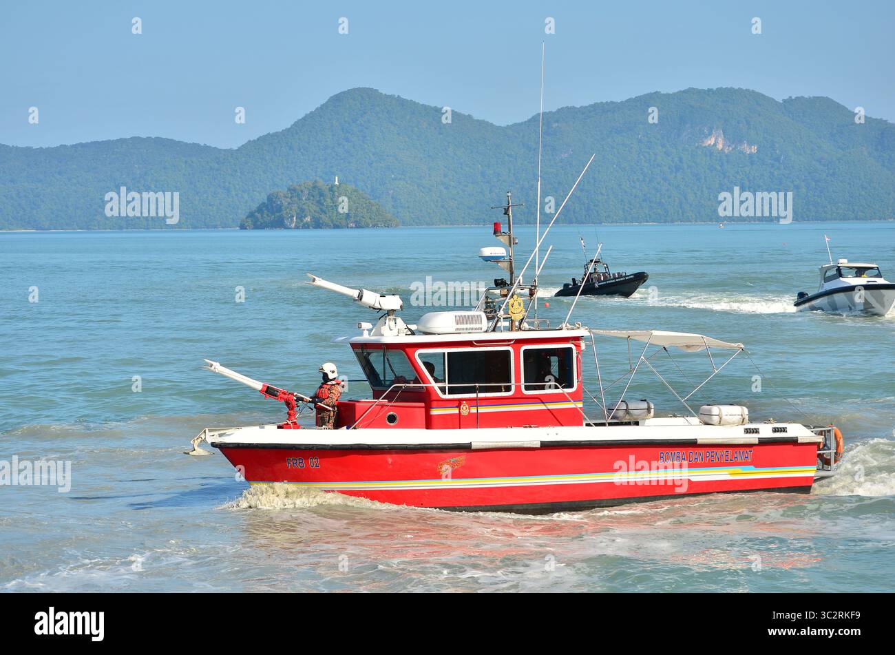 Malaysian fireboat hi-res stock photography and images - Alamy