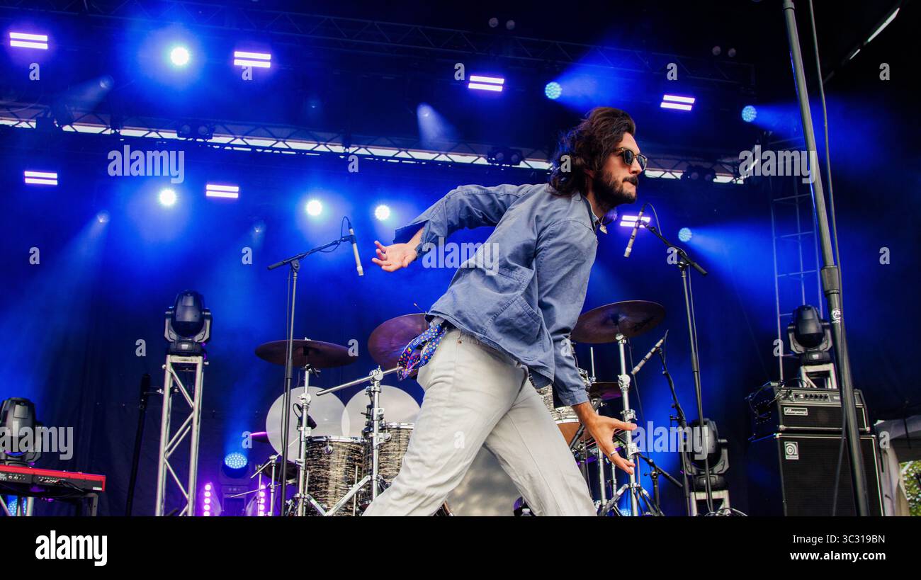 Charlie Kerr of Hotel Mira opens for Marianas Trench during the K-Days ...