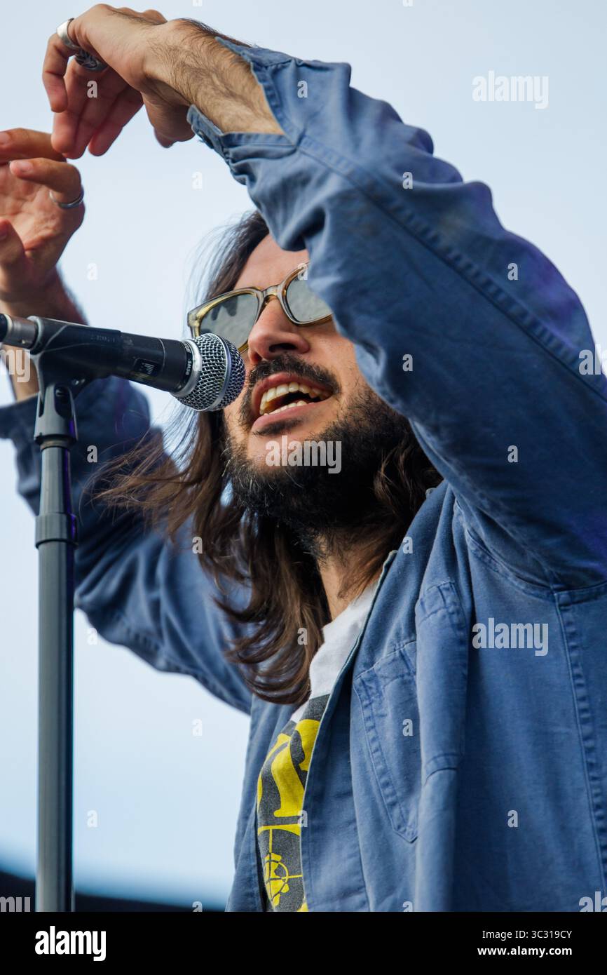 Charlie Kerr of Hotel Mira opens for Marianas Trench during the K-Days ...