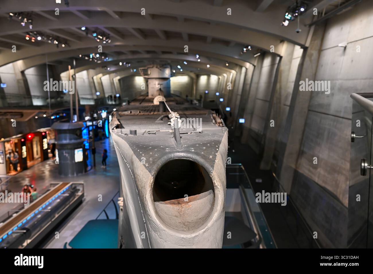 Chicago, Illinois, USA - 9.15.2023: German Submarine U-505 at the ...