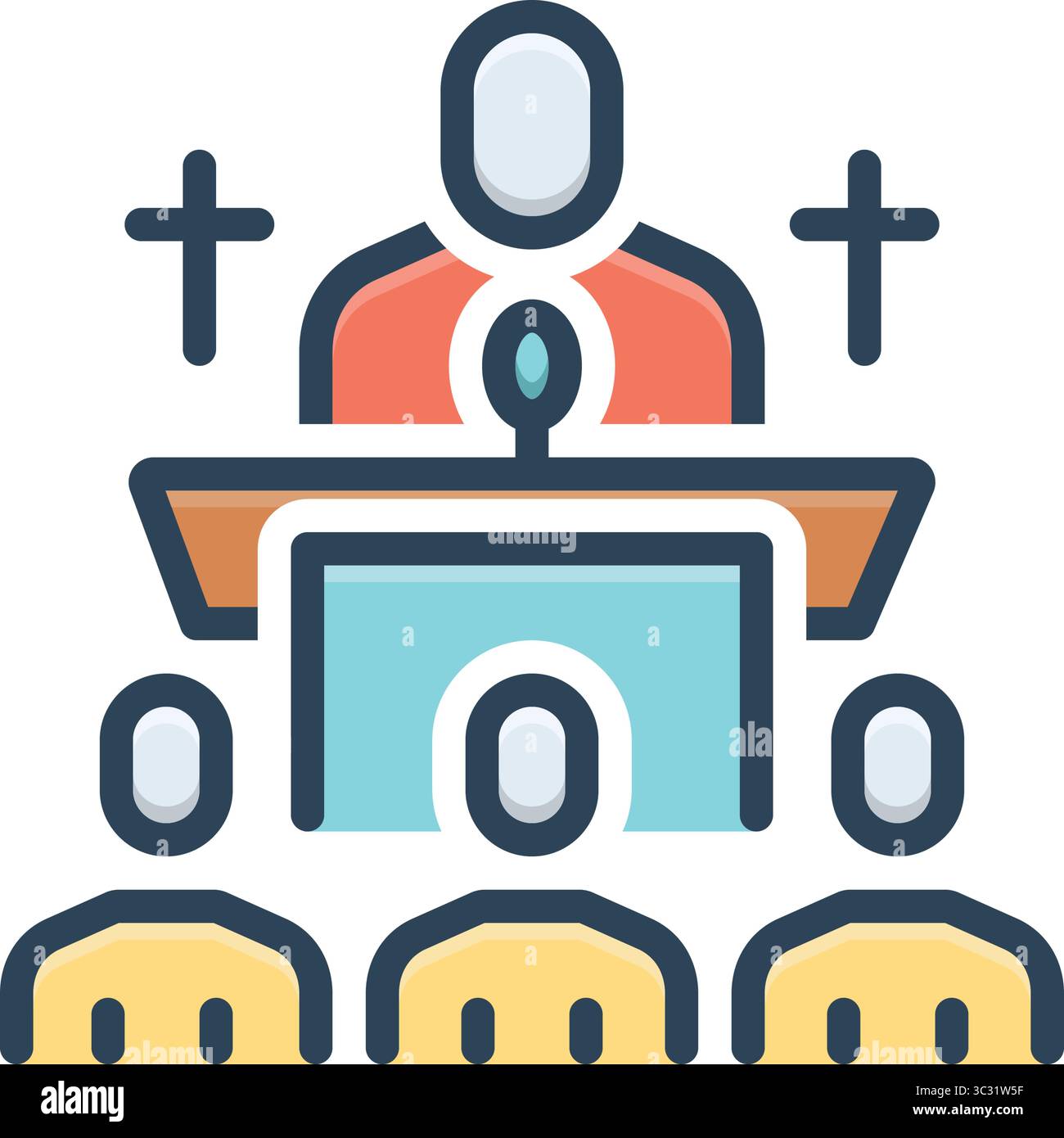 Icon for church meeting, sacrament Stock Vector Image & Art - Alamy
