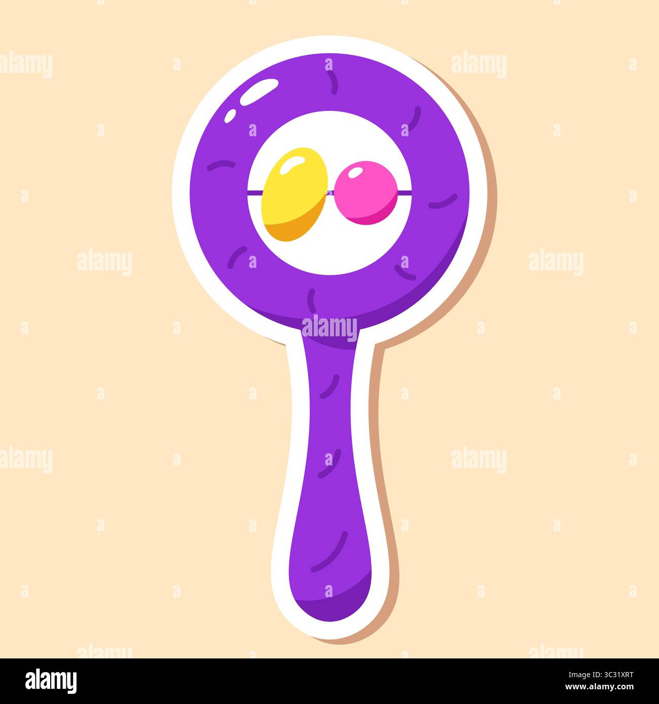 Pacifier with bright colors hi-res stock photography and images - Alamy
