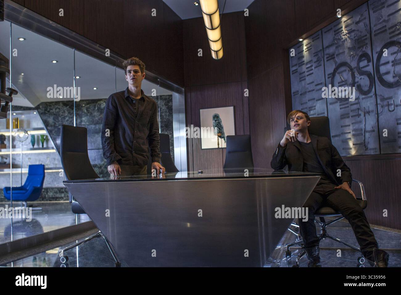 Feb. 13, 2014 - Hollywood, U.S. - THE AMAZING SPIDERMAN (2014)..ANDREW GARFIELD, DANE DEHAAN..MARK WEBB (DIR). (Credit Image: © Entertainment Pictures/ZUMA Press) Stock Photo