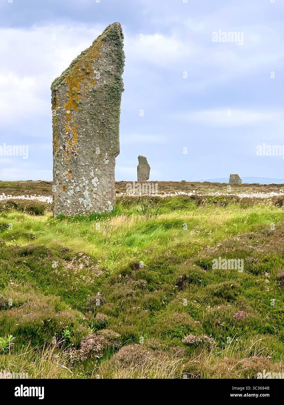 The Ring of Brodgar Orkneys Orkney Scotland stones ancient stone age people put lived old place stood looking look village  islands Hebrides Island - Smartphone Captured Stock Image