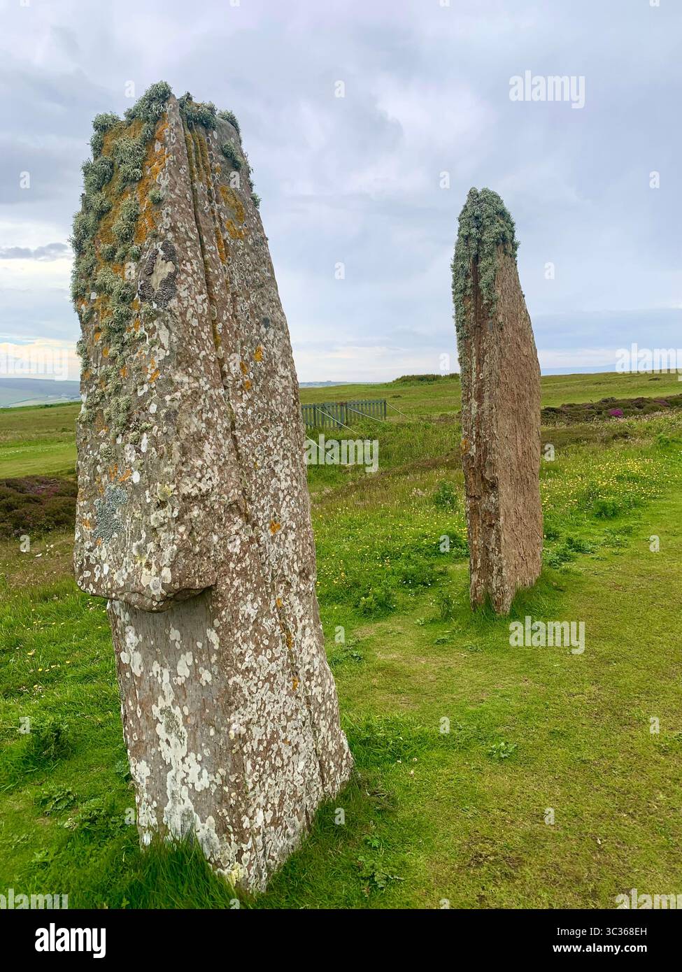 The Ring of Brodgar Orkneys Orkney Scotland stones ancient stone age people put lived old place stood looking look village  islands Hebrides Island - Smartphone Captured Stock Image