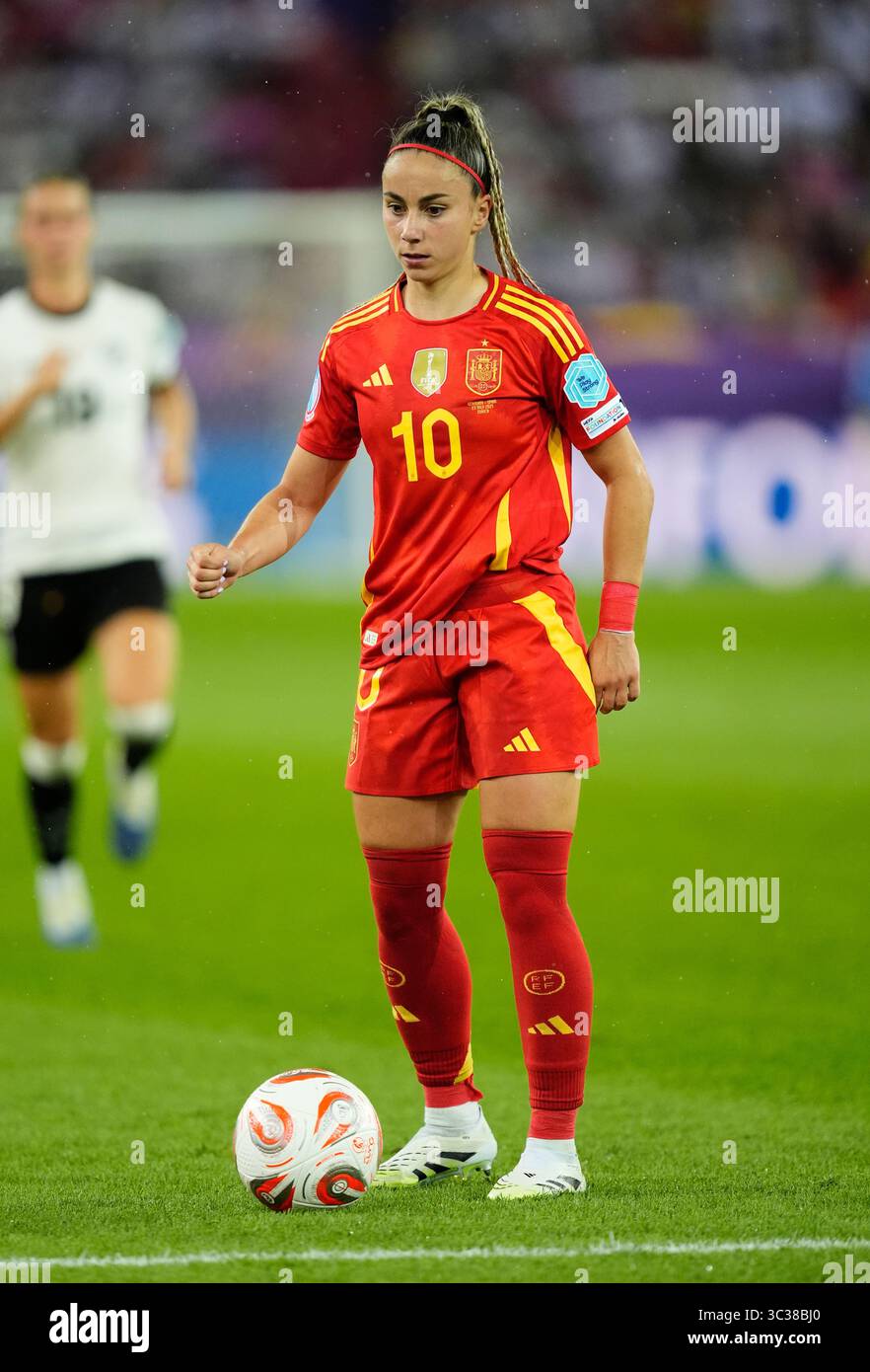 Spain s Athenea Del Castillo During The UEFA Women s Euro 2025 Semi spain-s-athenea-del-castillo-during-the-uefa-women-s-euro-2025-semi