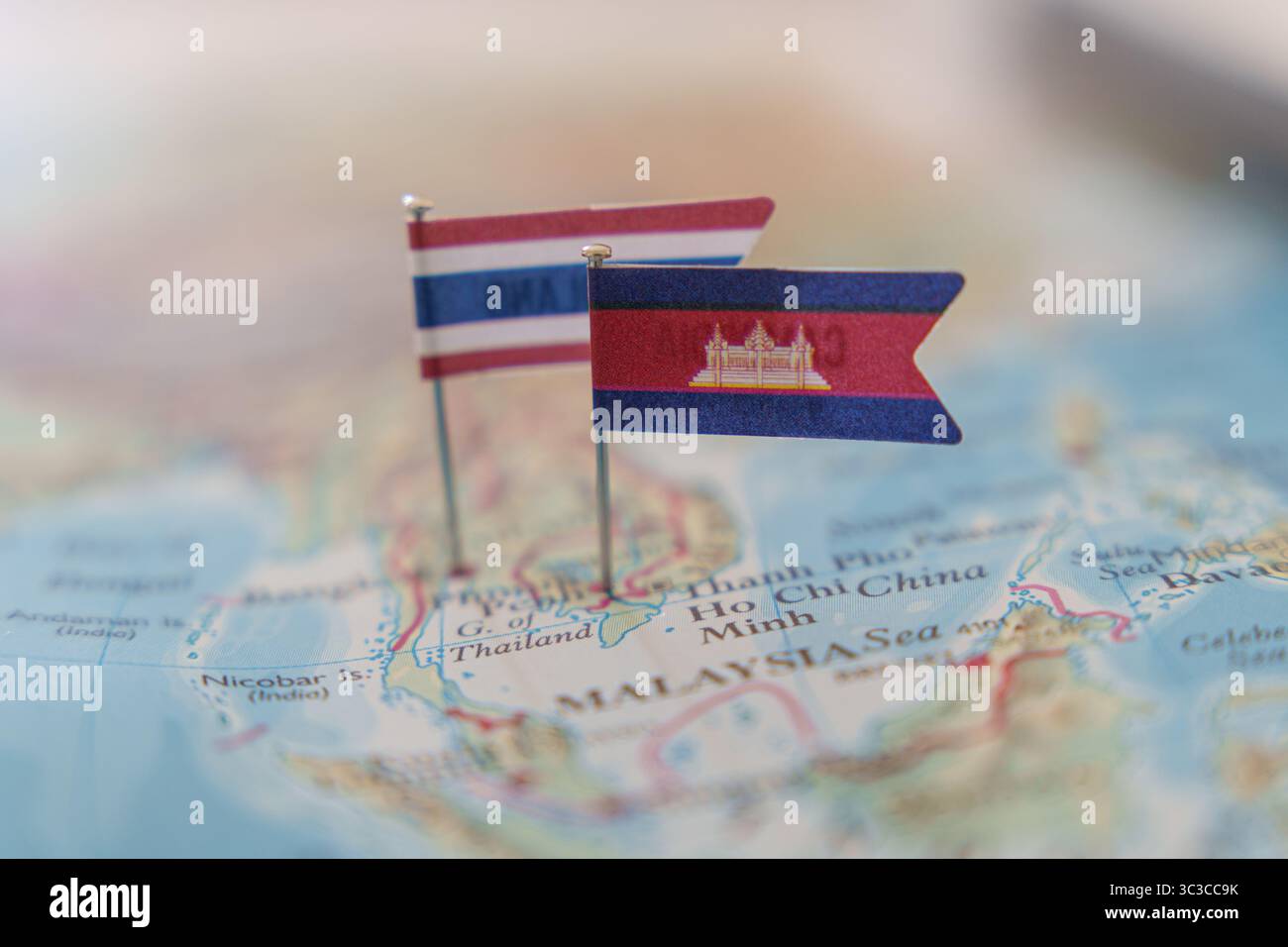Asean map hi-res stock photography and images - Alamy