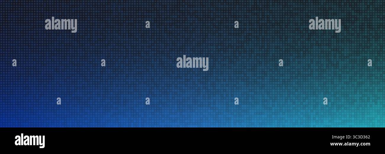Blue abstract background, pixel light BG for digital technology, artificial intelligence, machine learning graphic, software engineering design, cyber Stock Vector