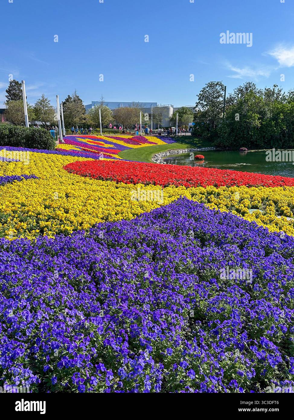 The Flower and Garden Festival at Walt Disney World EPCOT in Orlando, Florida Stock Photo