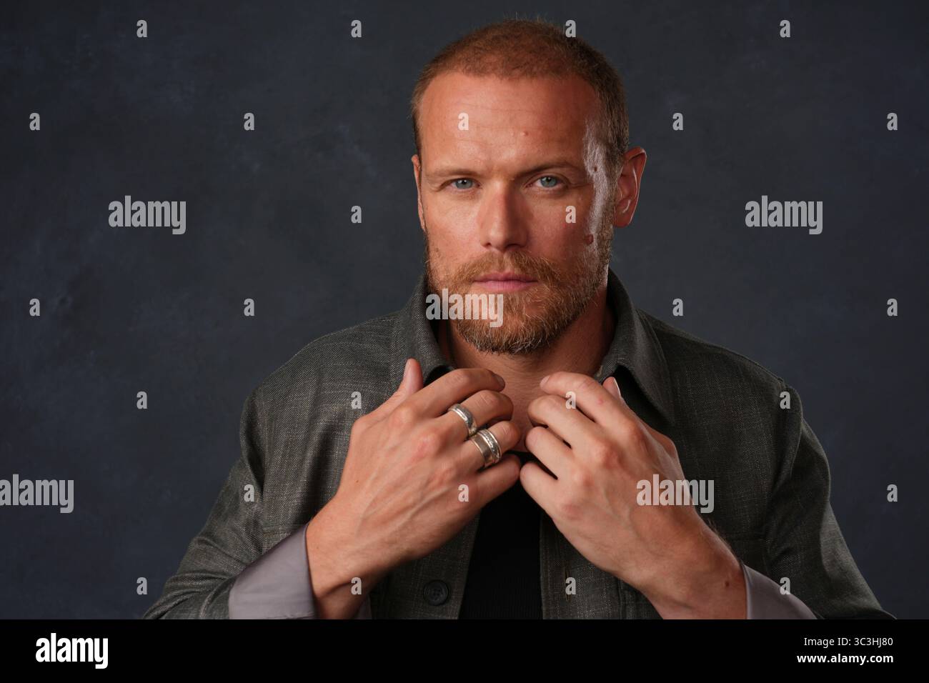 Sam Heughan poses for a portrait to promote 
