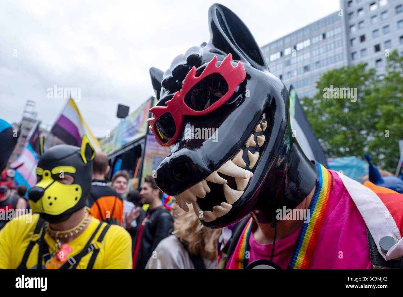 Demonstration Only Demonstration Nie wieder still zum 47. Berliner Christopher Street Day ...
