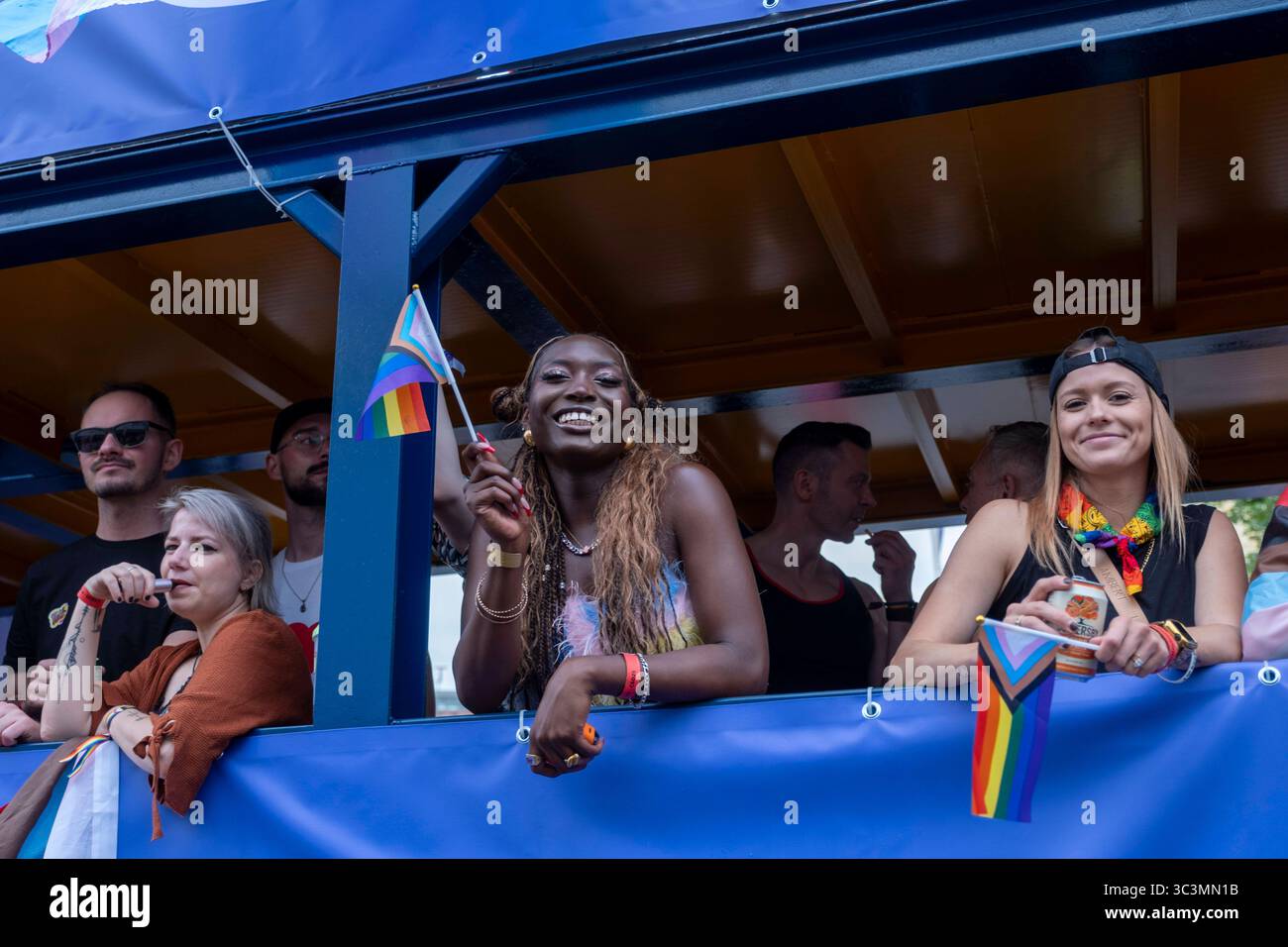 Demonstration Only Demonstration Nie wieder still zum 47. Berliner Christopher Street Day ...