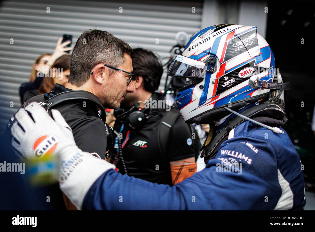 MARTINS Victor (fra), ART Grand Prix, Dallara F2 2024, portrait during ...