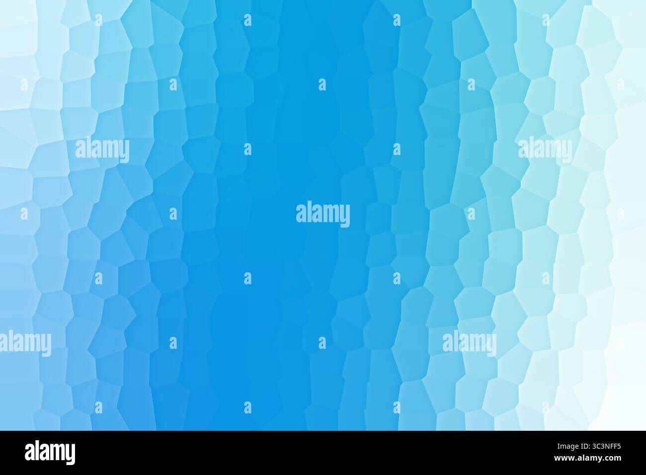 Blue and white gradient background with large square texture. Stock Photo