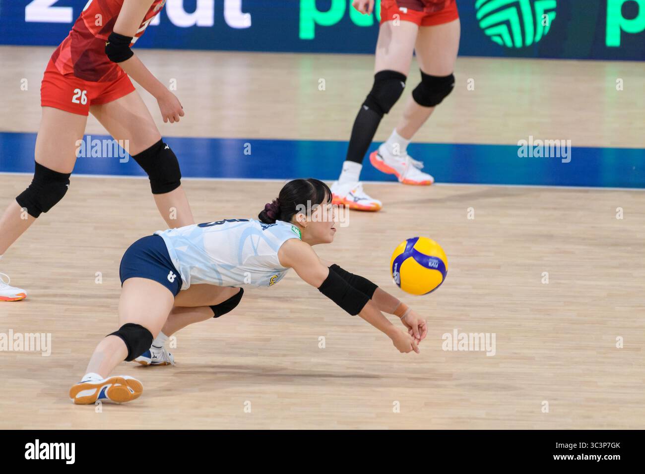 Manami Kojima During Brazil Vs Japan Semi Final Fivb Vnl Women S