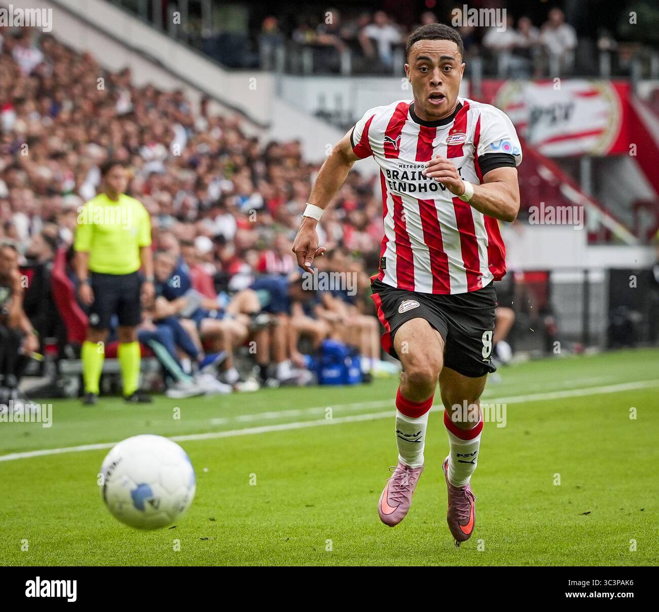 EINDHOVEN - Sergino Dest of PSV Eindhoven during the friendly match ...
