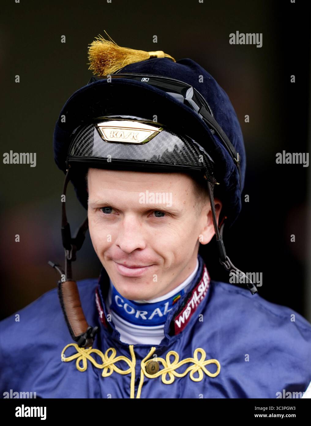 David Probert, jockey at Ascot Racecourse, Berkshire. Picture date ...