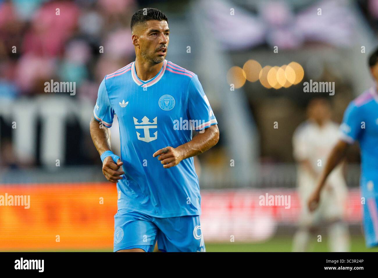 FT. LAUDERDALE, FL - JULY 26: Luis Suarez (9) of Inter Miami CF looks ...