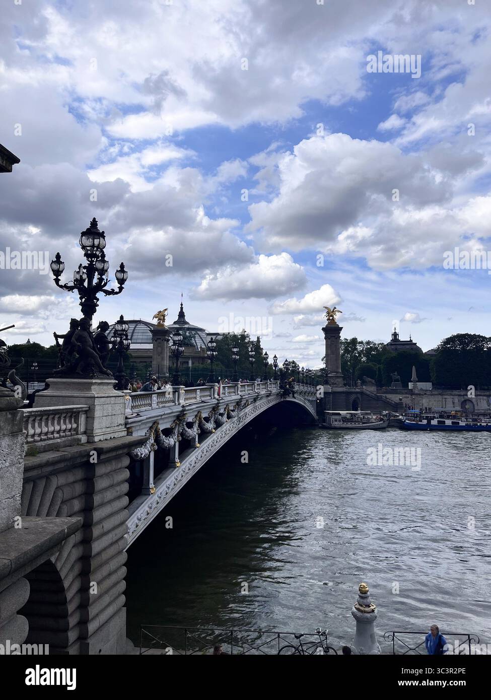 Paris landmarks - Smartphone Captured Stock Image