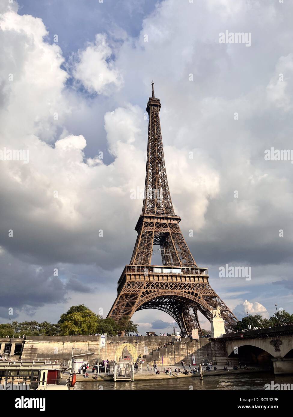 Paris landmarks - Smartphone Captured Stock Image