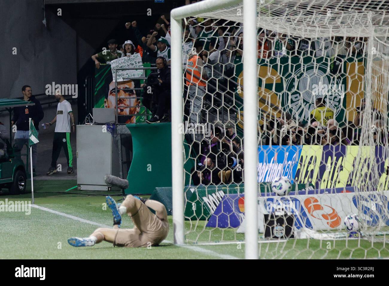 Match between Palmeiras and Gremio for the 17th round of the 2025 Brazilian Championship, at Allianz Parque, on the evening of this Saturday, 26th. Photo: Adriana Spaca (Adriana Spaca/SPP) Credit: SPP Sport Press Photo. /Alamy Live News Stock Photo