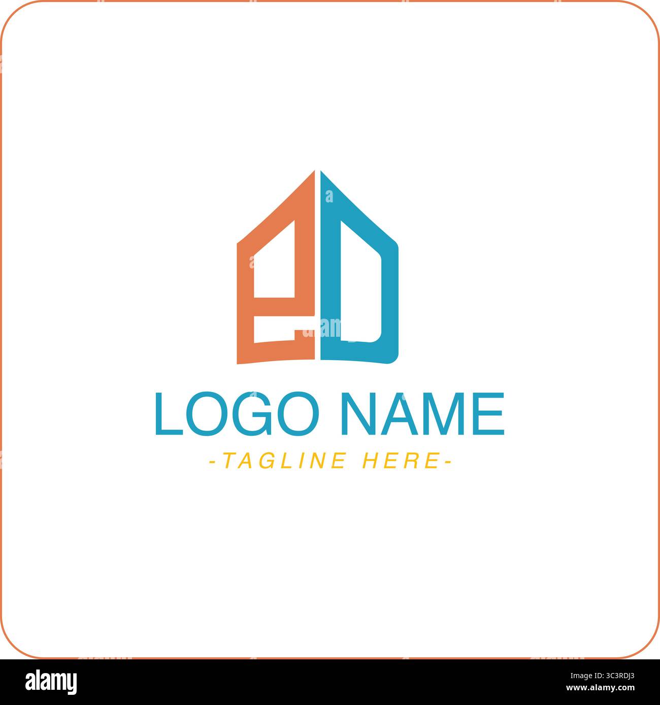 Education Logo For Education Centre Stock Vector