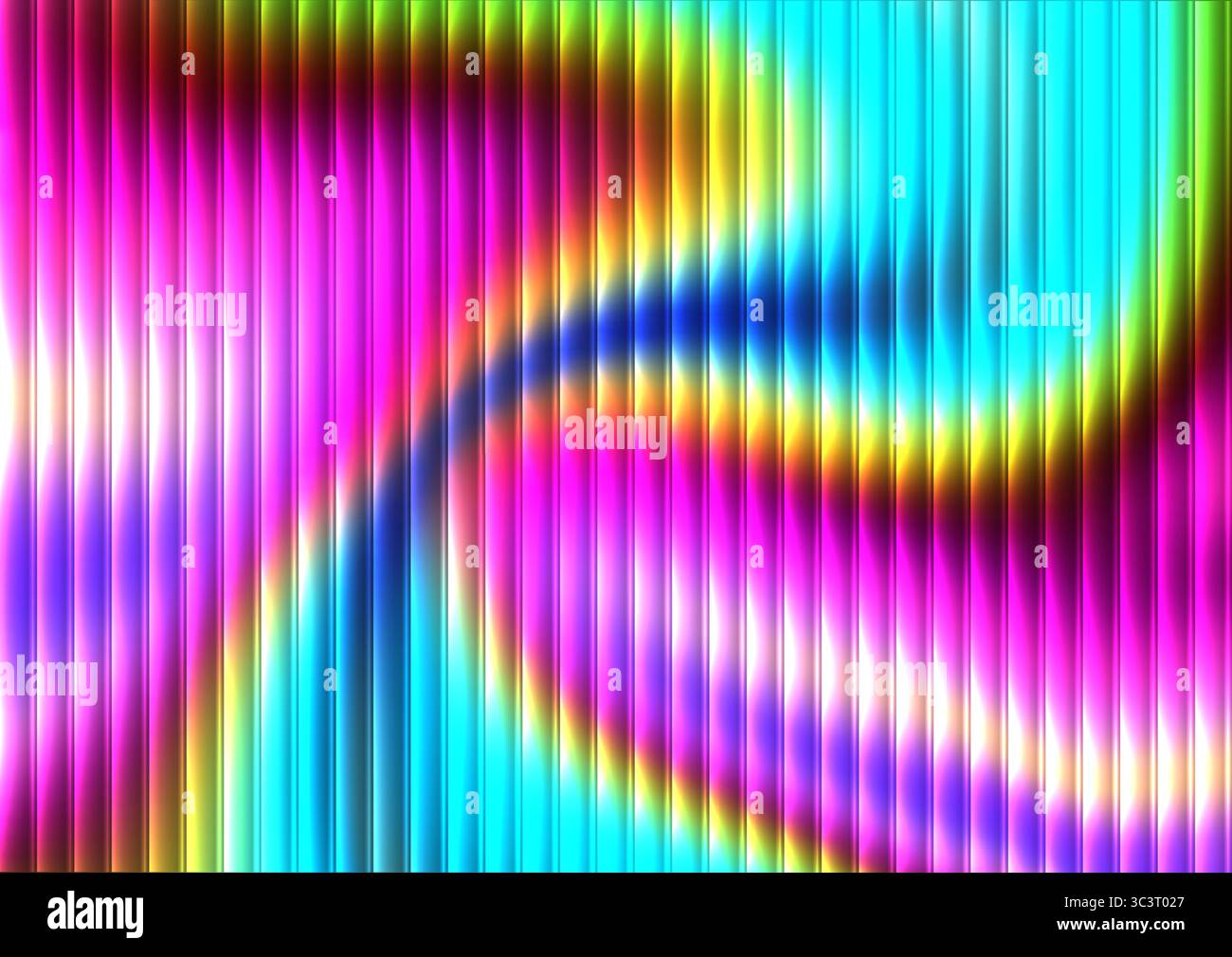 Spectrum Ripple Glass Colourful gradient background with a rippled glass effect Stock Vector ...