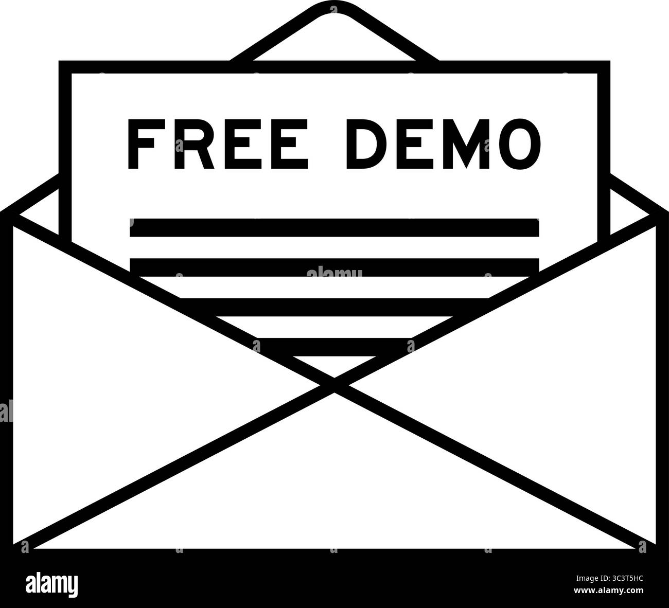 Exhibition envelope Stock Vector Images - Alamy