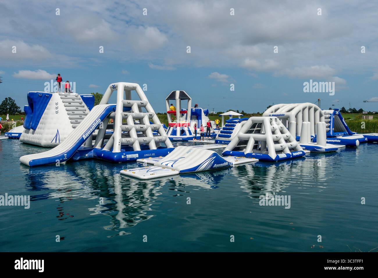Whitemills,Aqua Park,Sandwich,Kent,England Stock Photo