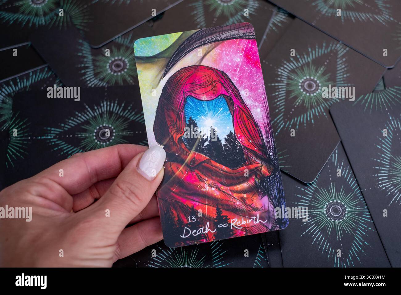 Death tarot card hi-res stock photography and images - Alamy