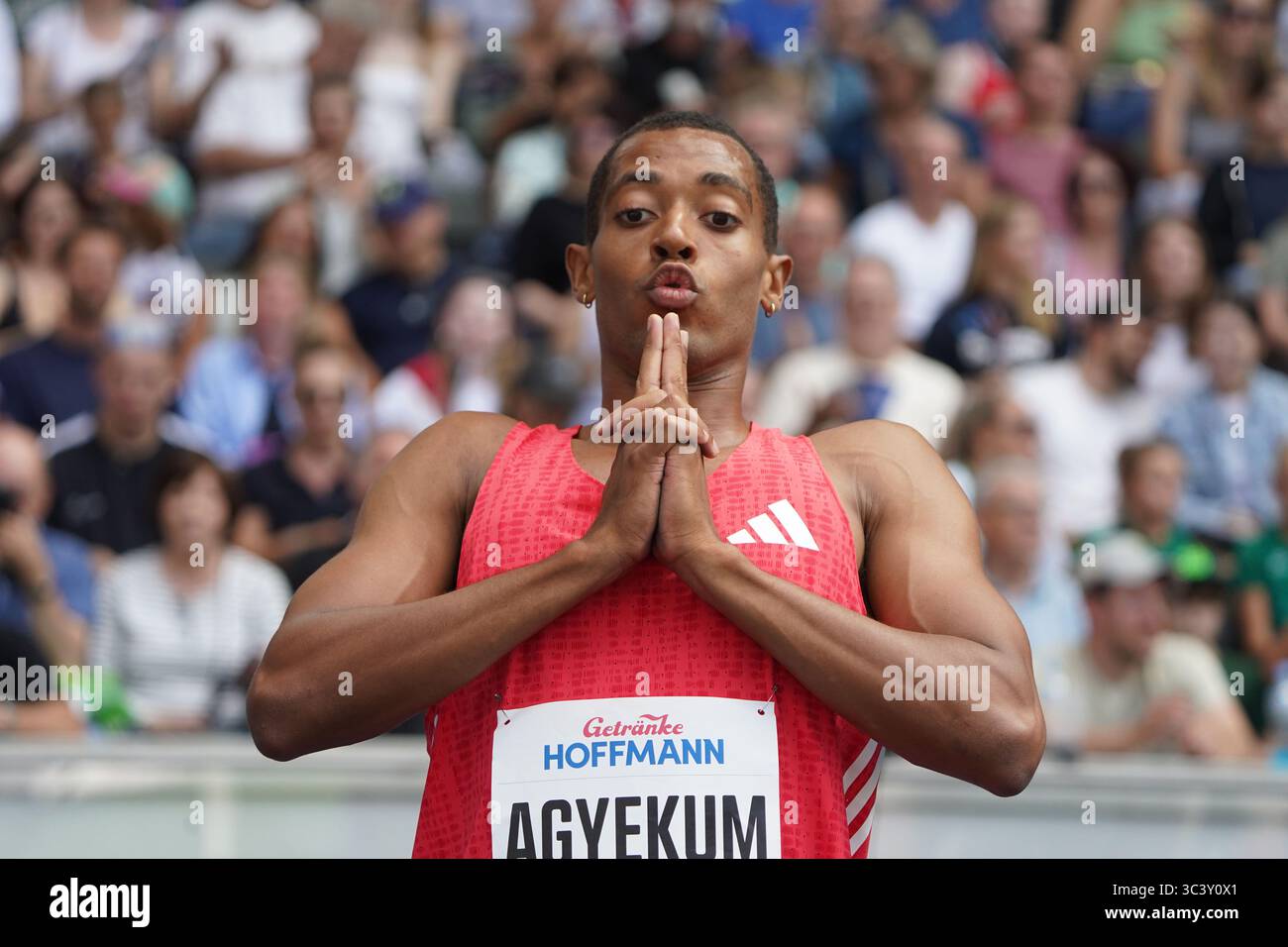 German Record Broken by Emil Agyekum at Athletics Event German Record Broken by Emil Agyekum at Athletics Event