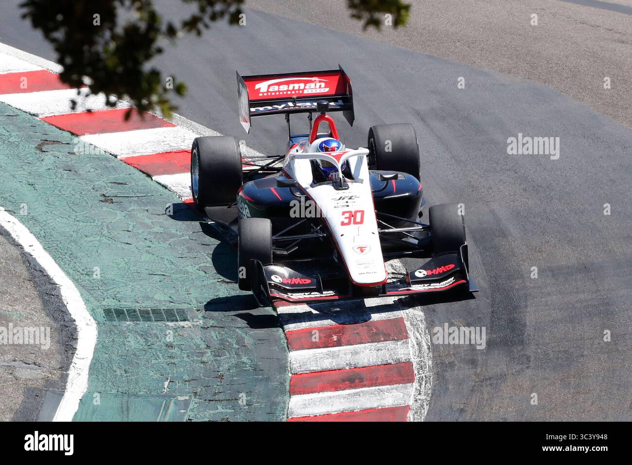 SALINAS, CA - JULY 26: HMD Motorsports Liam Sceats (30) races down the ...