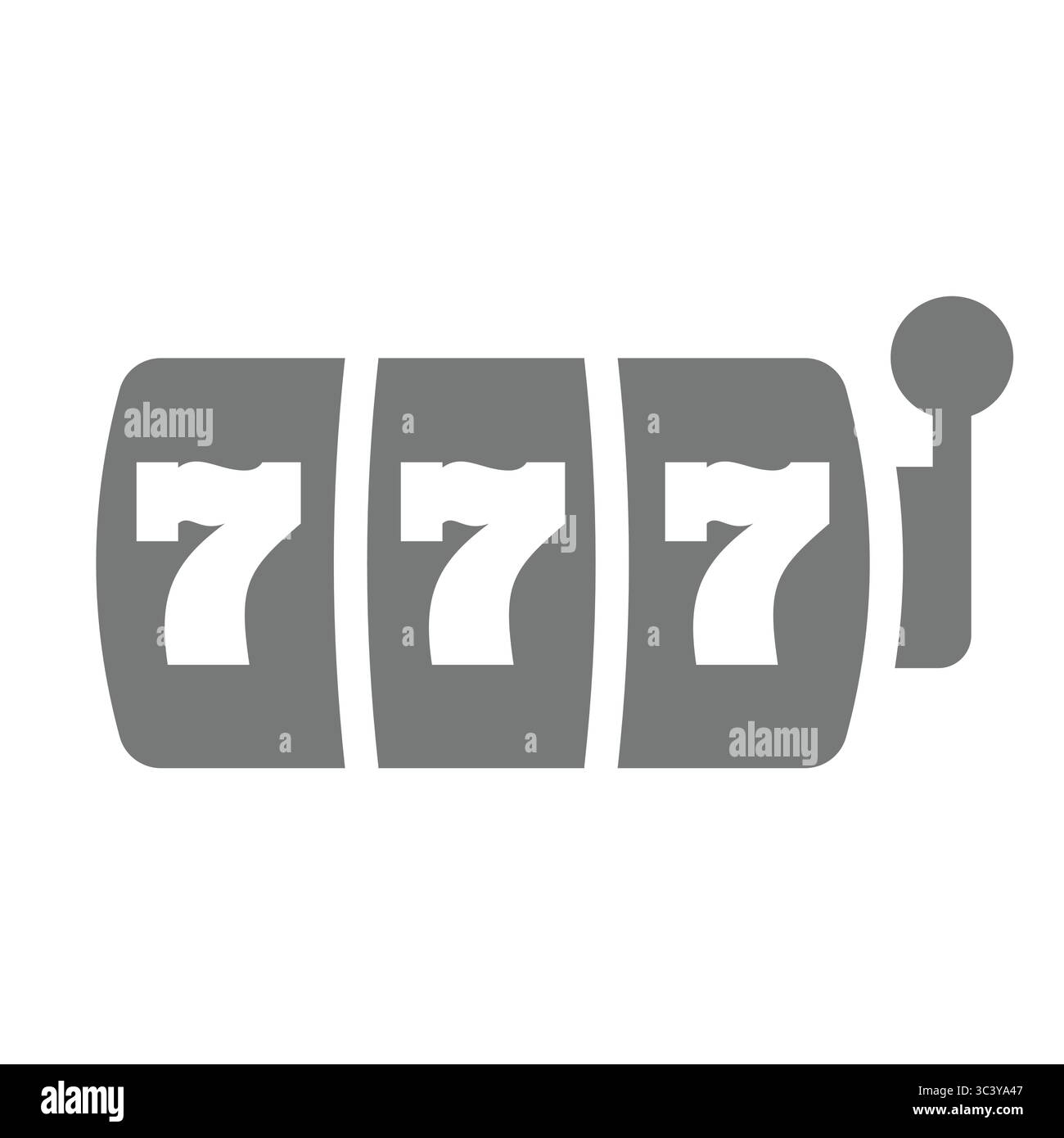 Máquina tragamonedas con icono 777, representando el jackpot en el casino