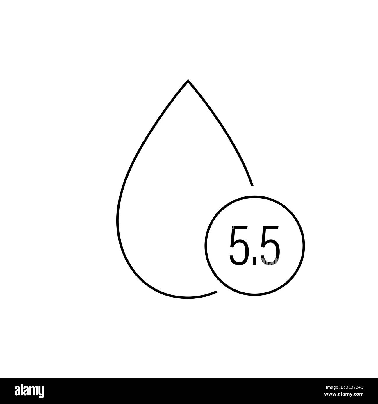 Universal indicator in alkali Black and White Stock Photos & Images - Alamy