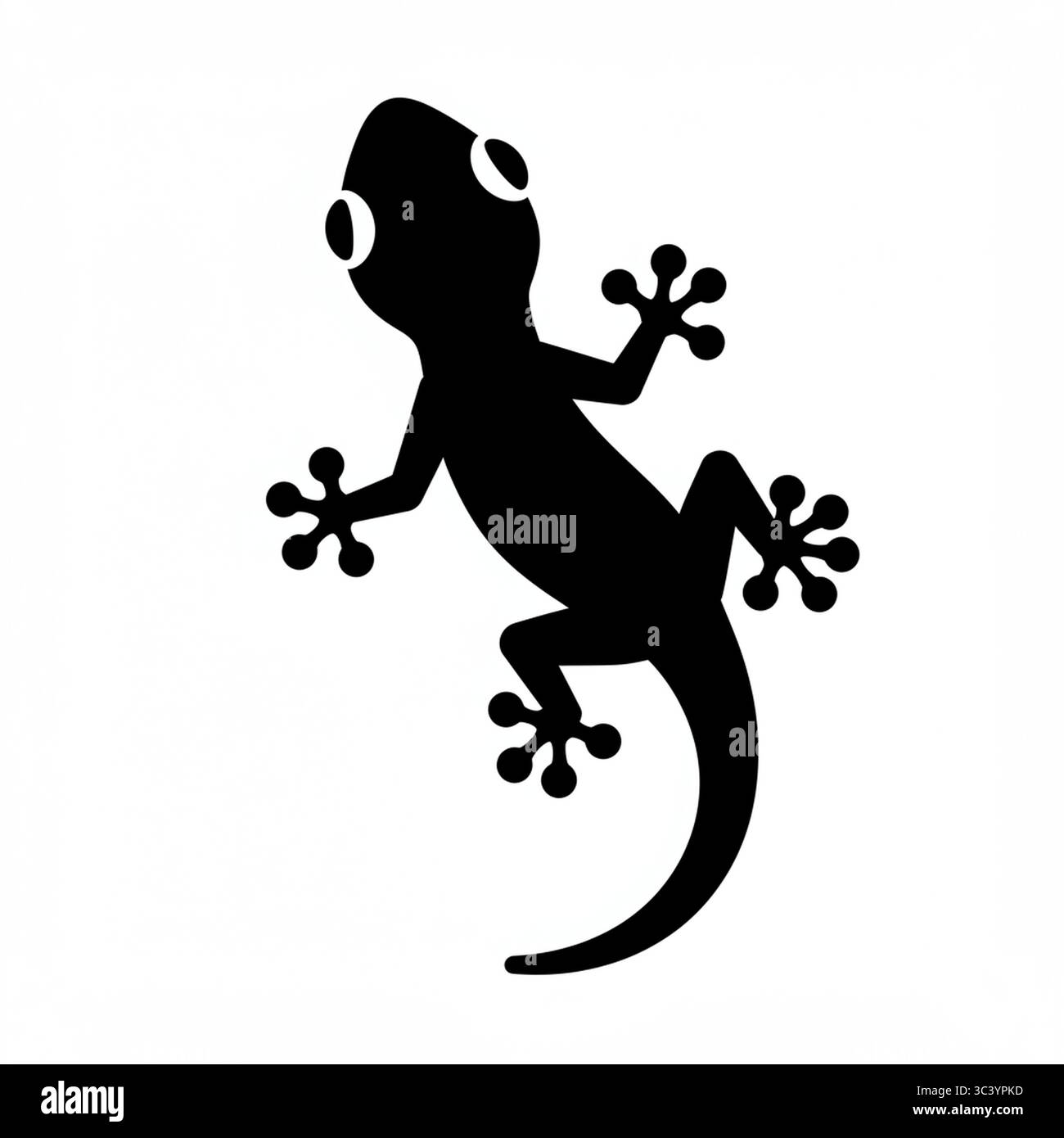 Black gecko clipart hi-res stock photography and images - Alamy