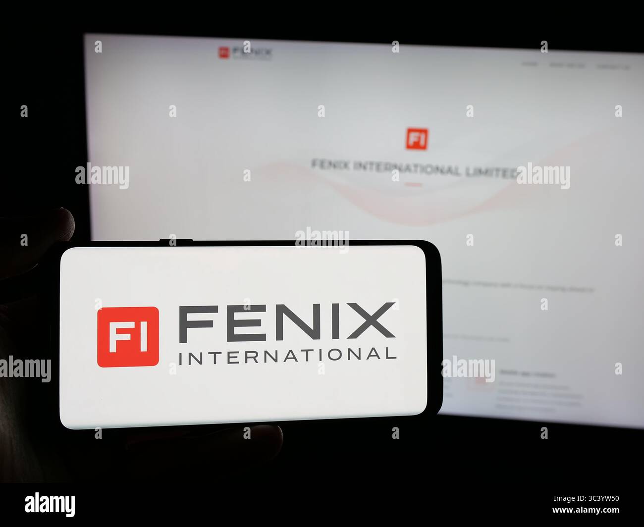 OnlyFans company logo on a website, seen on a computer screen through a  magnifying glass Stock Photo - Alamy